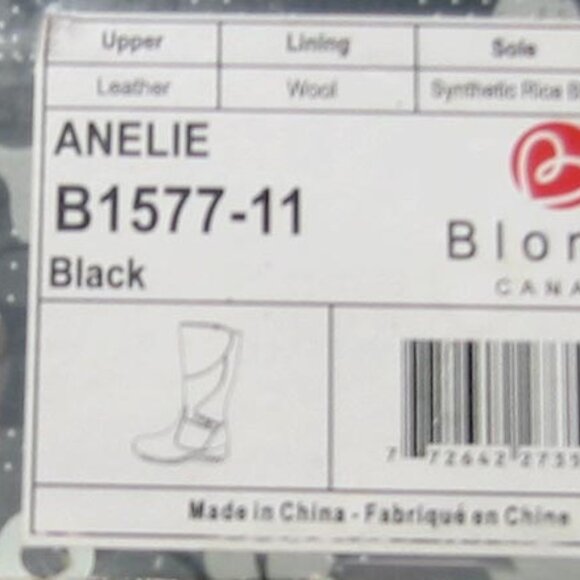 Blondo Anelie Boots Black Women's Size 6 1/2 M - Picture 8 of 9